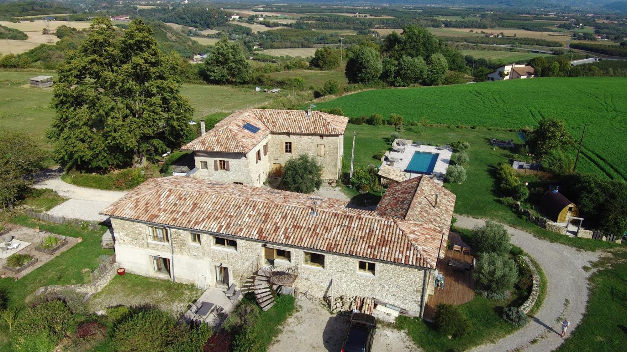 Gites&Chambres D Hotes Les Granges Du Fournel Saint-Lattier Exterior foto